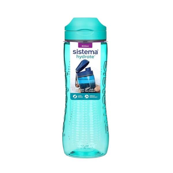Sistema Hydrate Tritan Active Sports Water Bottle 800ml – Assorted ...