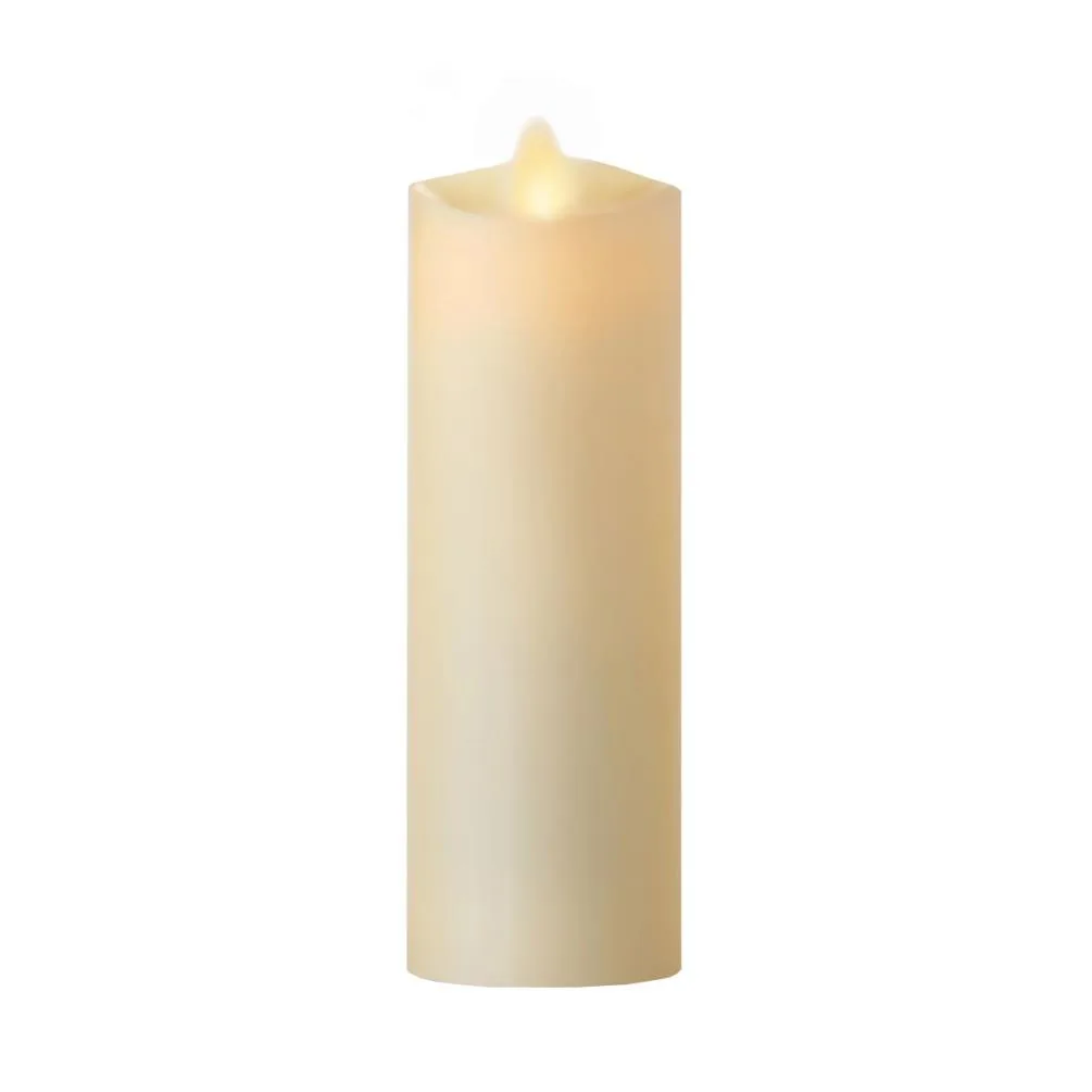 Luminara Flickering Flame LED Pillar Candles