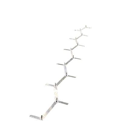 Clip and Go Agility 3-in-1 Weave Pole Bases, Set of 12 - Clean Run