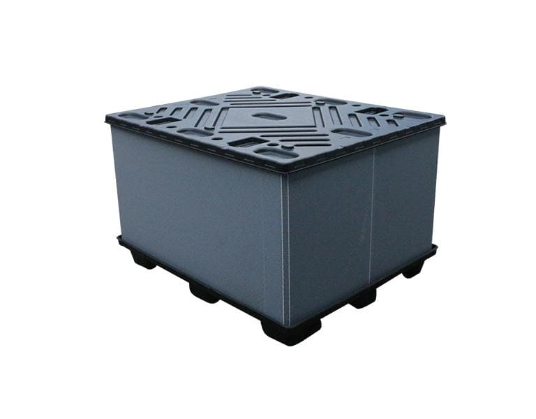 1208-760Heavy duty stackable pallet box forklift pallet box for ...