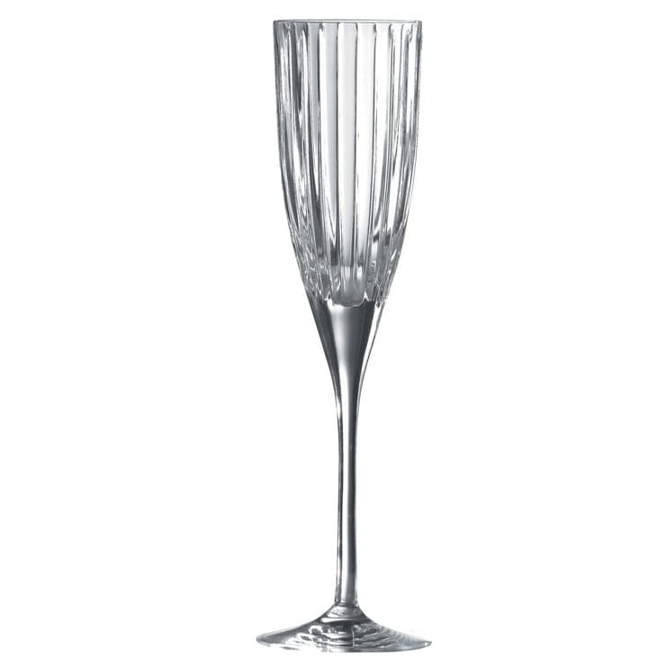 Royal Doulton Linear Crystal Champagne Flutes, 6 Pack | Costco UK