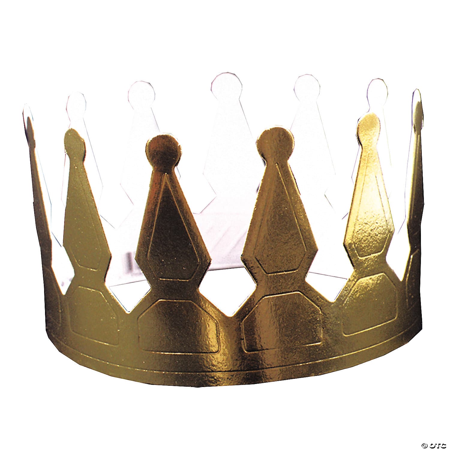 Gold Foil Crown - CostumePub.com