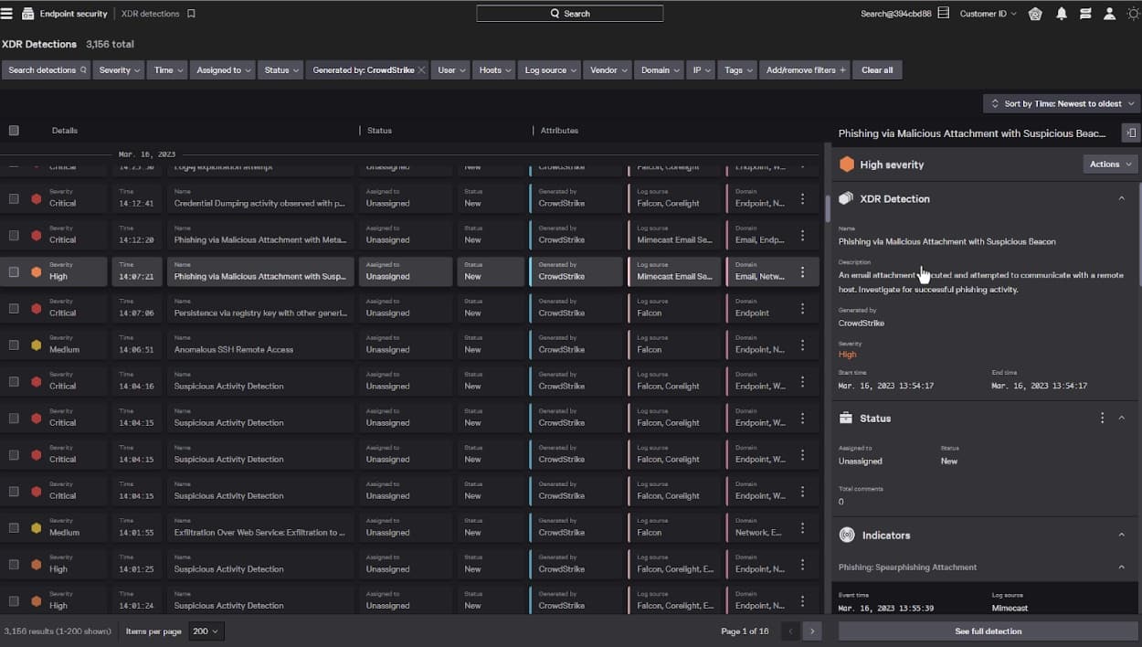 CrowdStrike Falcon® Insight XDR | Products