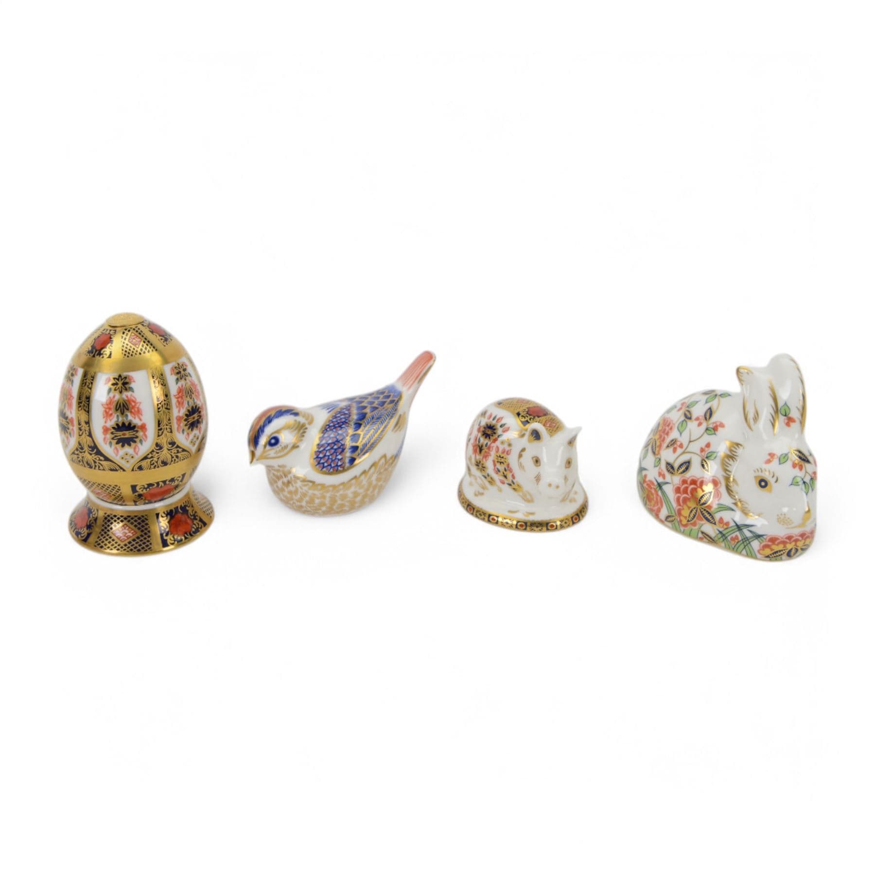 Royal Crown Derby 1128 Imari pattern egg and stand - Antiques ...