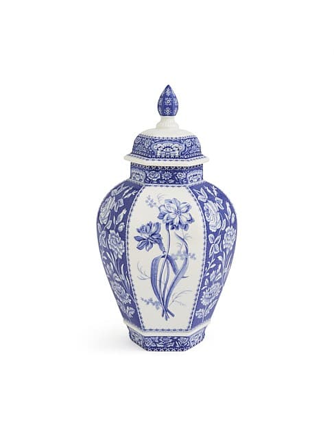 Spode Blue Italian Ginger Jar Floral 46cm | David Jones