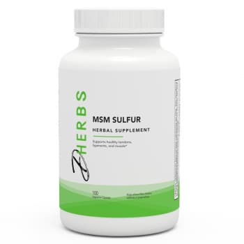 MSM Sulfur - Organic Sulfur Supplement (100 Capsules)