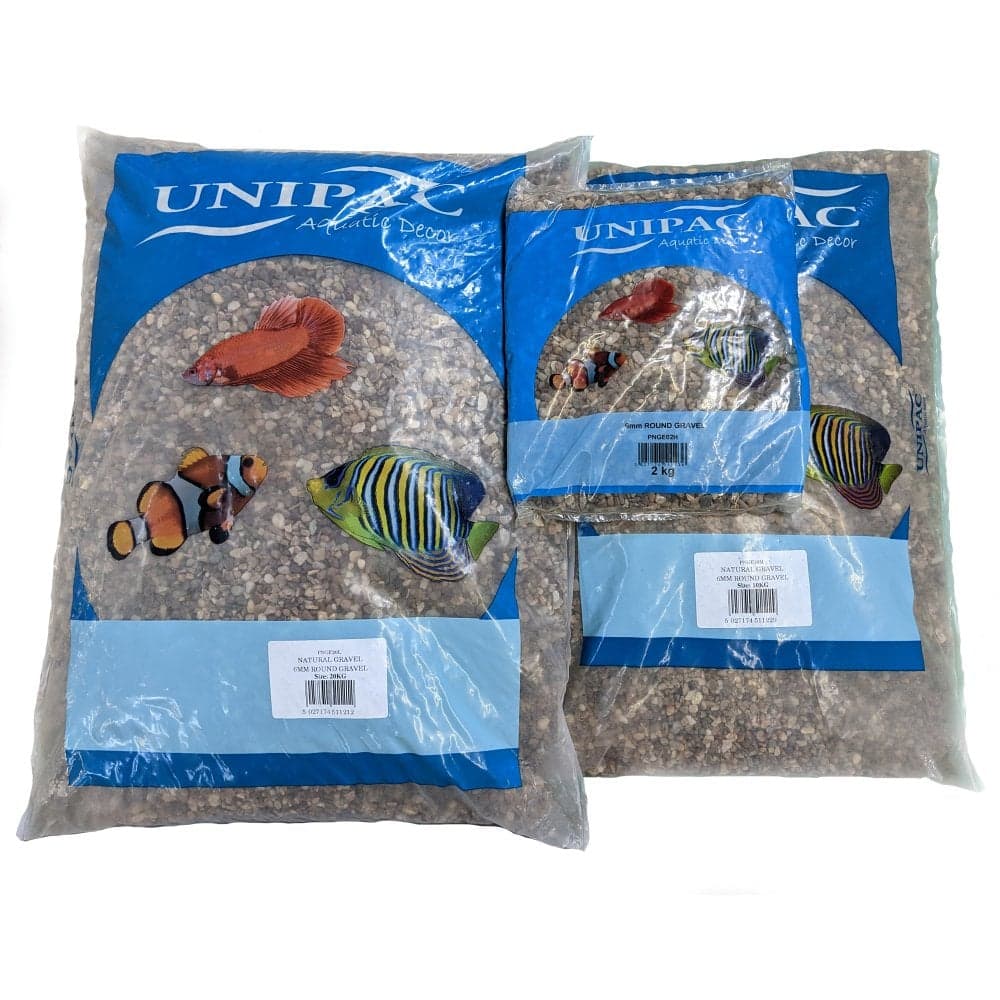 Unipac Natural Pea Gravel 6mm - Aquarium Supplies from Discount Leisure ...