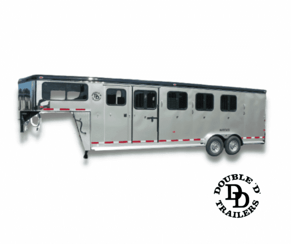 4 Horse Slant-Load Gooseneck - Double D Trailers