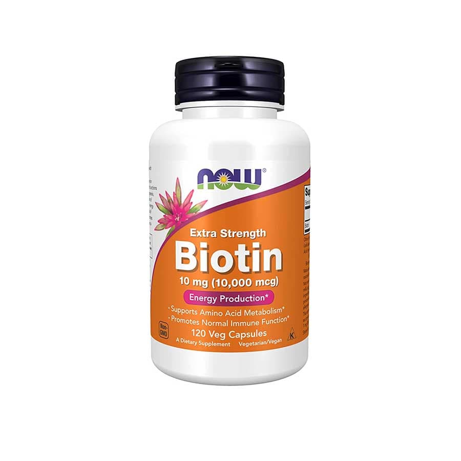 NOW Foods Biotin 10000mcg 120 Veg Capsules | Ehavene