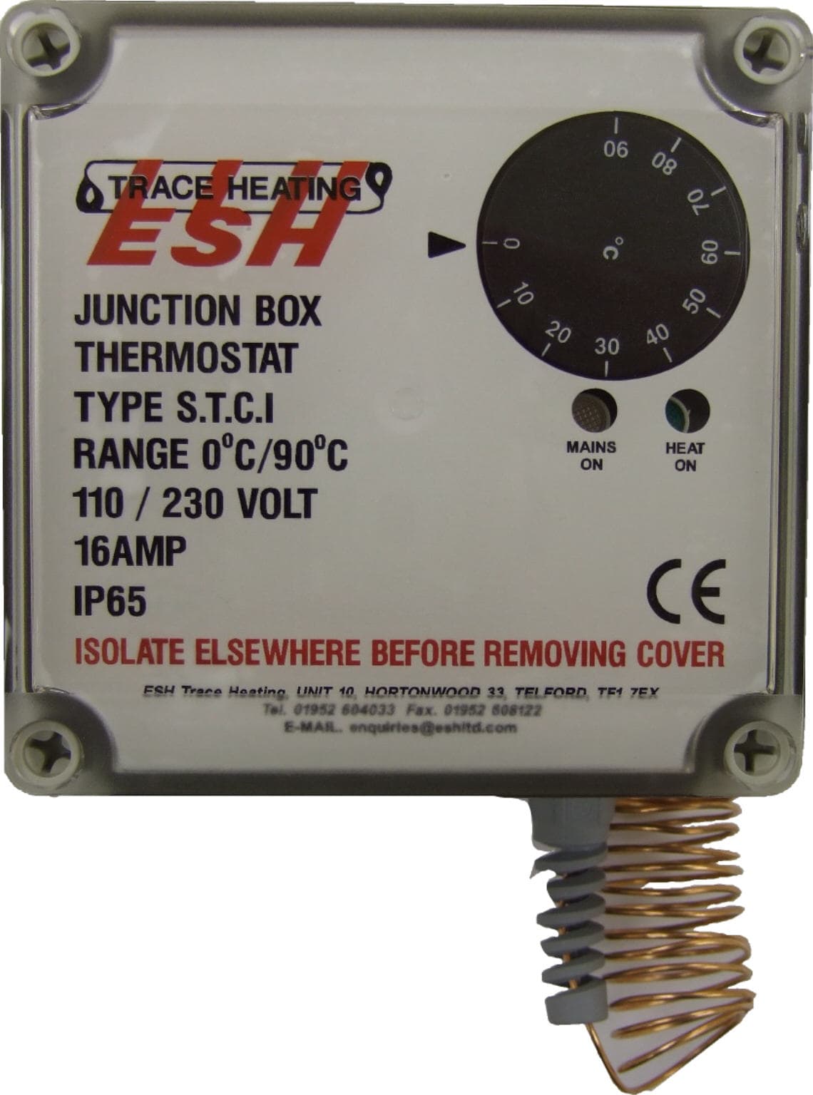 Trace Heating Thermostats | ESH Ltd
