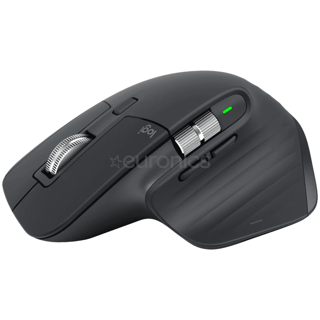 Logitech MX Master 3s, silent, black - Wireless Mouse, 910-006559 ...