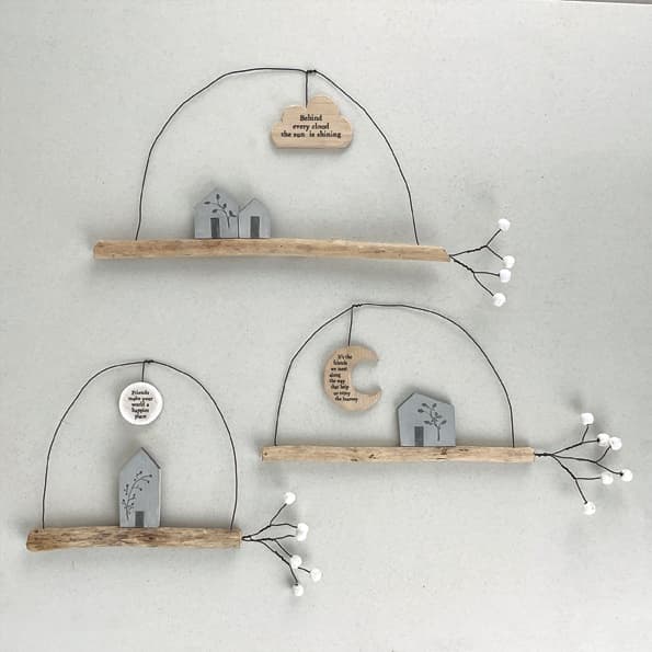 Wooden Wall Art East Of India | Friendship Sentimental Gift