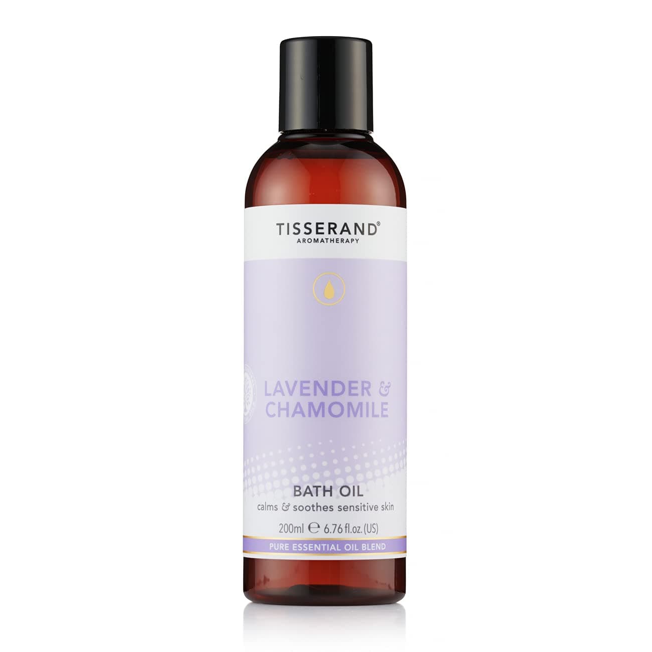 Tisserand Lavender & Chamomile Bath Oil 200ml - Aromatherapy Blend for ...