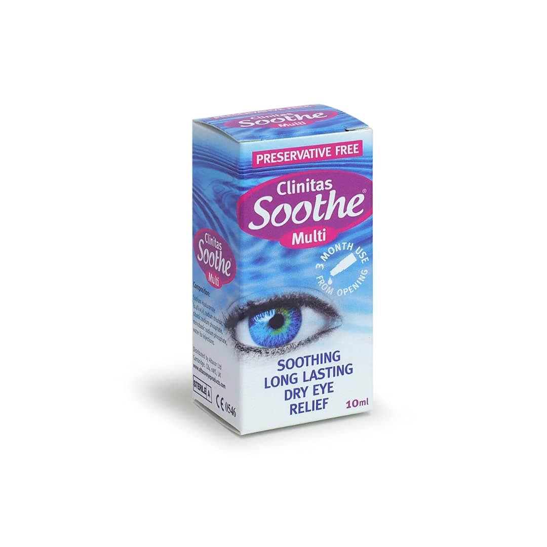 Clinitas Soothe Eye Drops for Dry Eyes - Preservative Free…