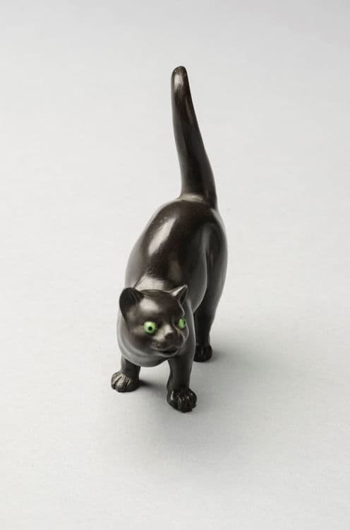 Cat in Black Basalt | Hieronymus Objects