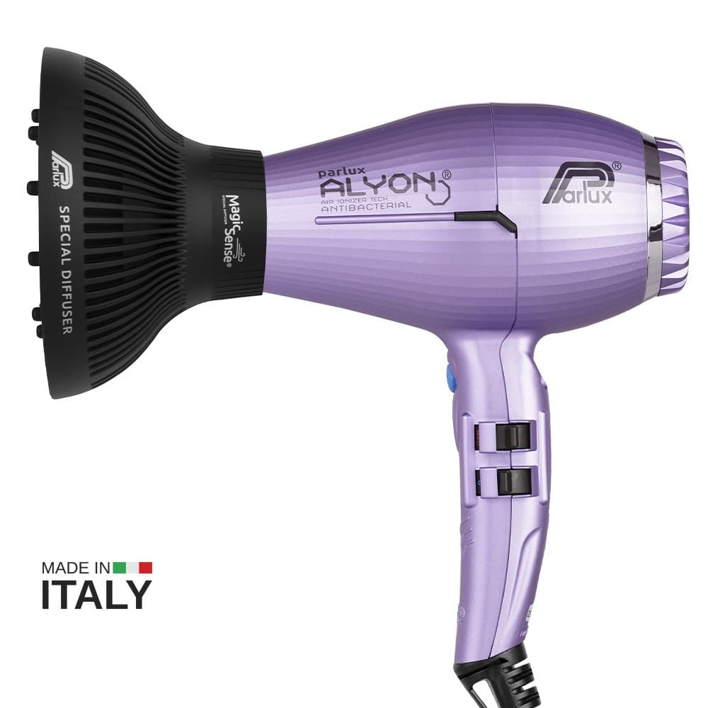 Parlux Alyon Air Ionizer Tech Hair Dryer And Diffuser Lilac - Home ...
