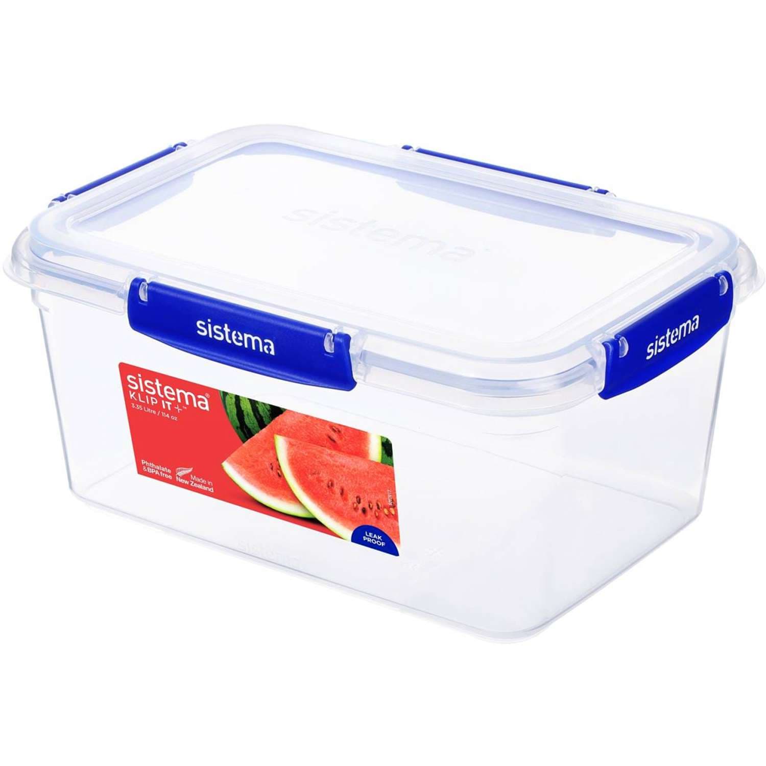 Wholesale Sistema Klip It Plus 3.35 Litre Rectangle Container Homeware ...