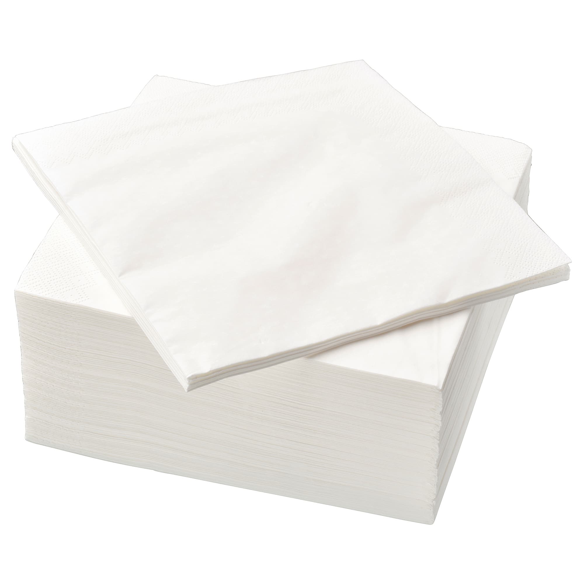 FANTASTISK - paper napkin, white, 40x40 cm | IKEA Taiwan Online