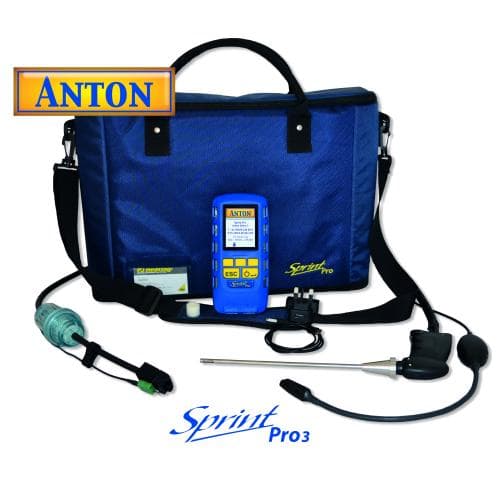 Anton Sprint Pro3 Multifunction Flue Gas Analyser Reporting Kit (Kit A ...