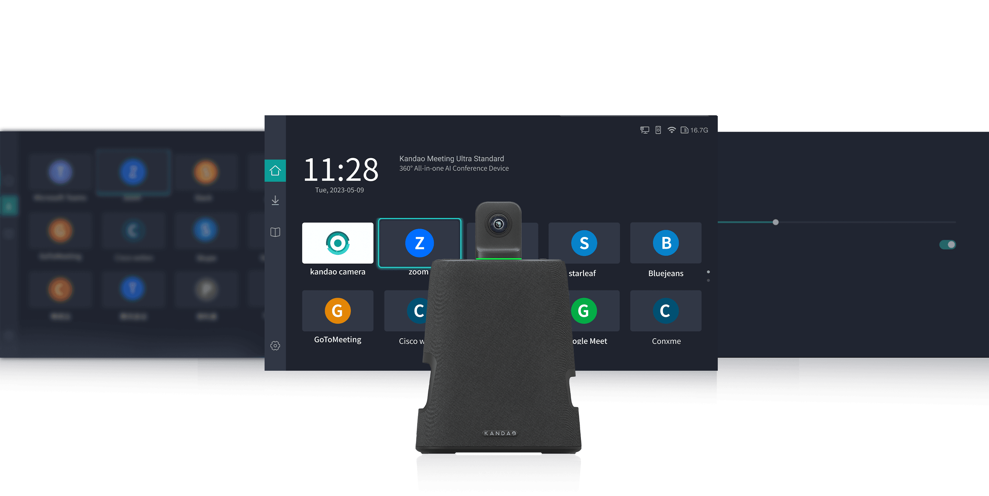 Kandao Meeting Ultra Standard 4K 360 ALL-IN-ONE AI CONFERENCE DEVICE