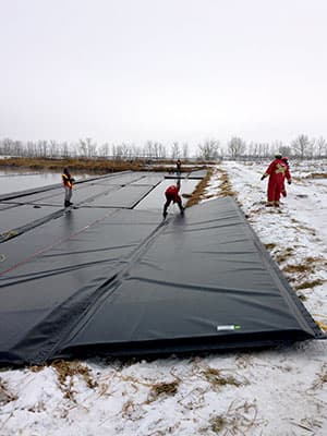 Floating Cover Solutions by Layfield Geosynthetics