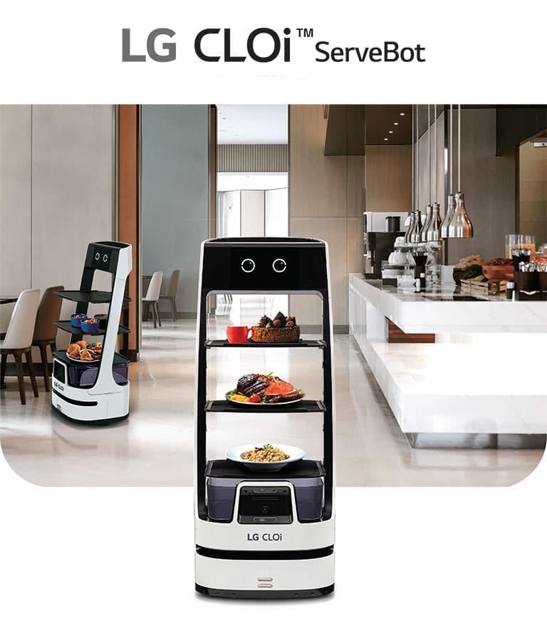 CLOi ServeBot | Robot Server | Restaurant Robot | LG US Business
