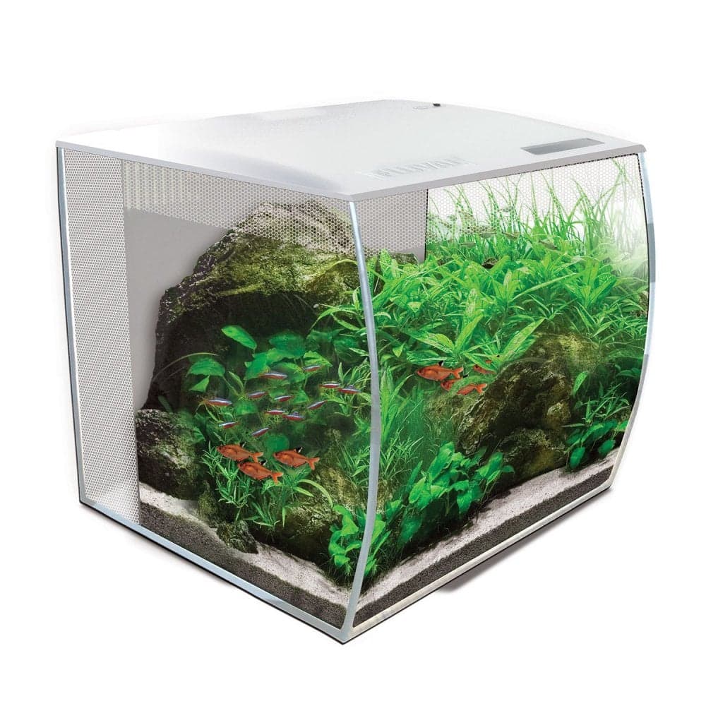 Fluval FLEX 57L - Aquarium Setup - White - Lincs Aquatics