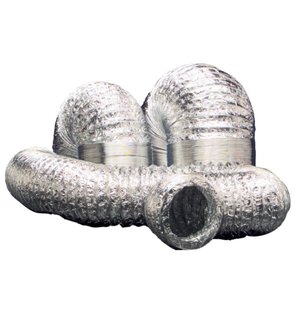 1050 Aluminium Laminated Flexible Ducting L10metre 100mm/4Inch | Manrose