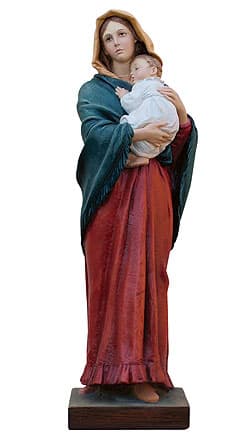 Madonna of the Streets Statue - Color