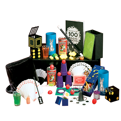 Spectacular 100 Trick Magic Suitcase (0C4769) by Ideal : MJM Magic