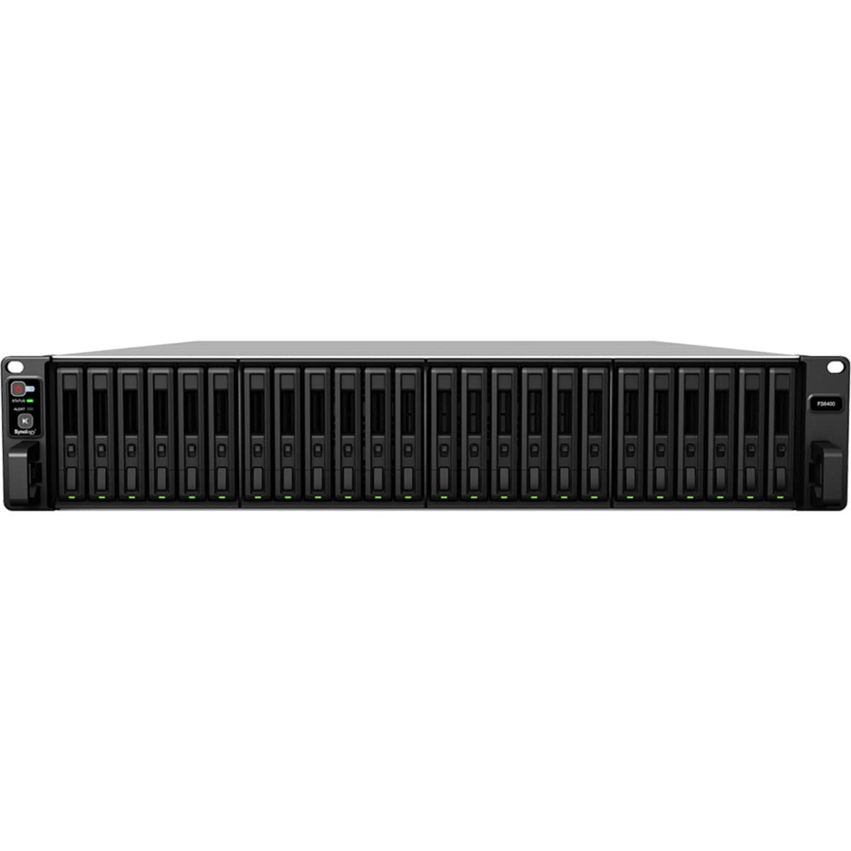 Synology FlashStation FS6400 96tb NAS 24x4tb Sandisk Ultra 3D SSD ...