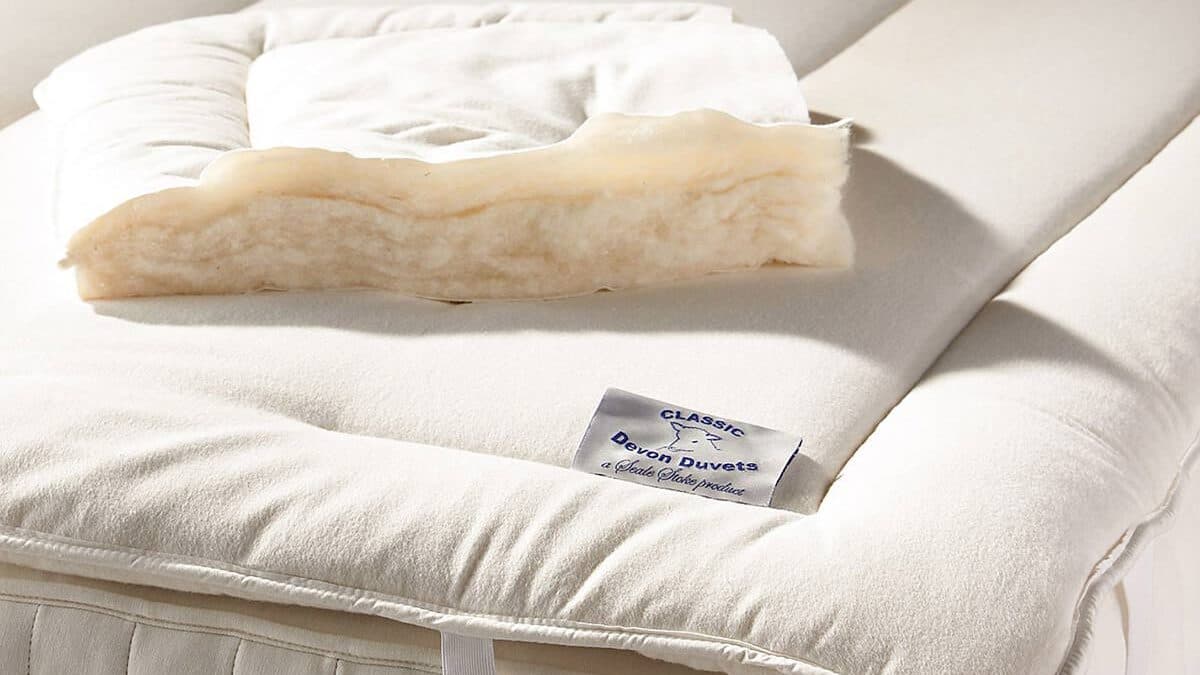 Wool Filled Mattress Toppers | Bedding | Natural Bed Company