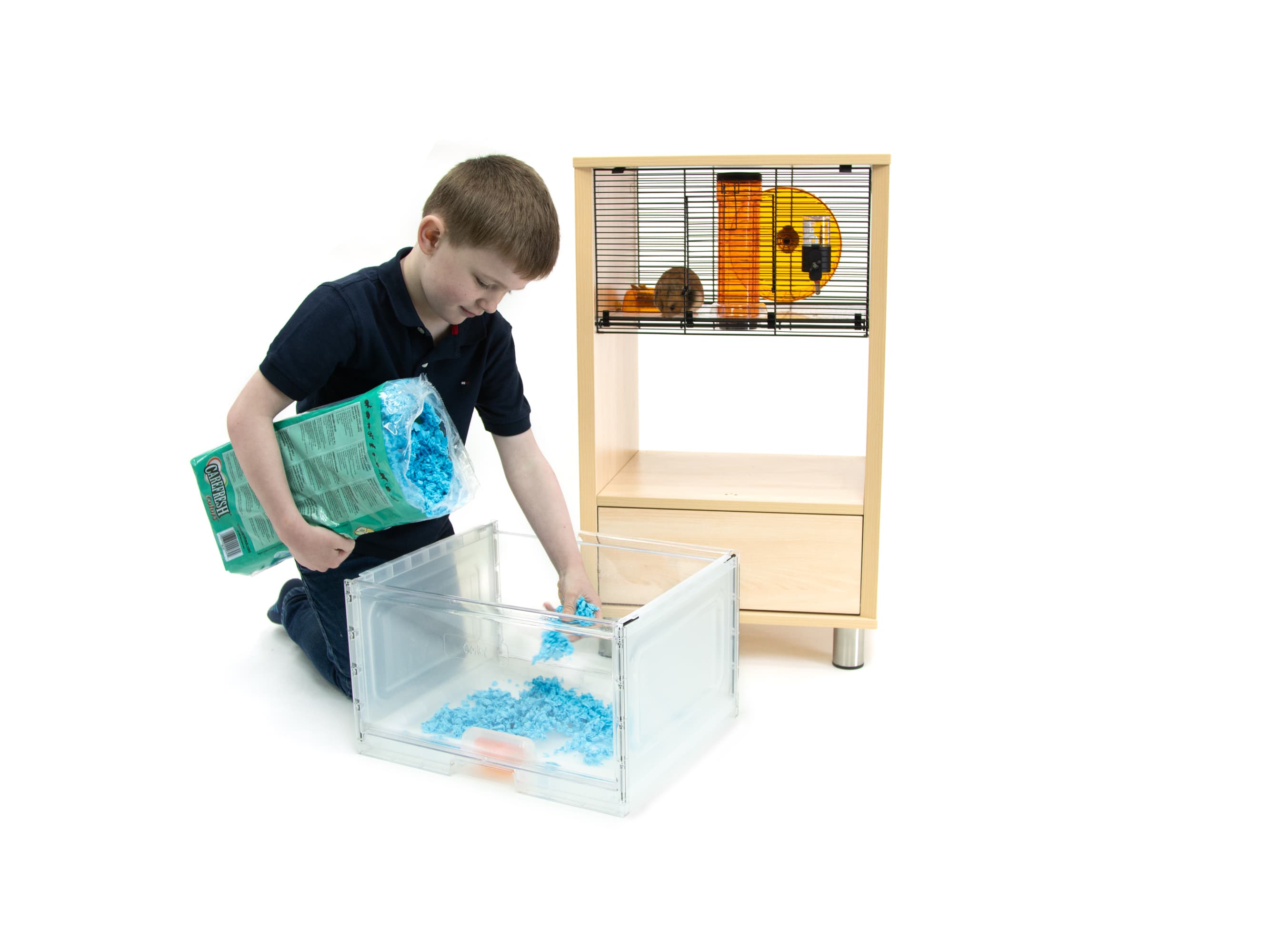 Press & Media Room: Qute Gerbil and Hamster Cage With Storage | Omlet