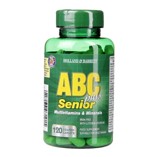 HOLLAND & BARRETT ABC PLUS SENIOR Multivitamins & Mineral Supplement ...