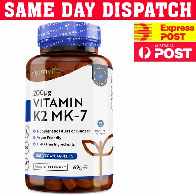 Nutravita Vitamin K2 MK-7 200mcg