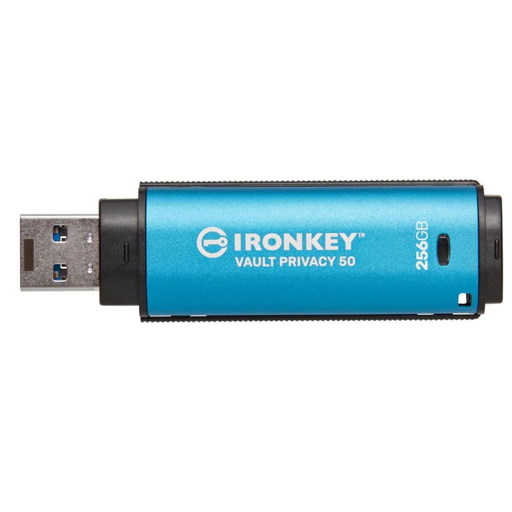 Kingston IronKey Vault Privacy 50 256GB USB 3.2 Flash Drive