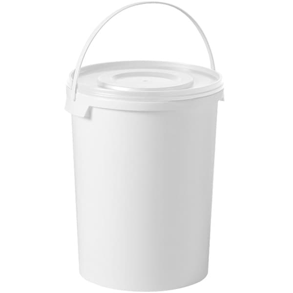 EC25000* Food Grade Bucket 25 Litre with plastic handle and lid | Plastor