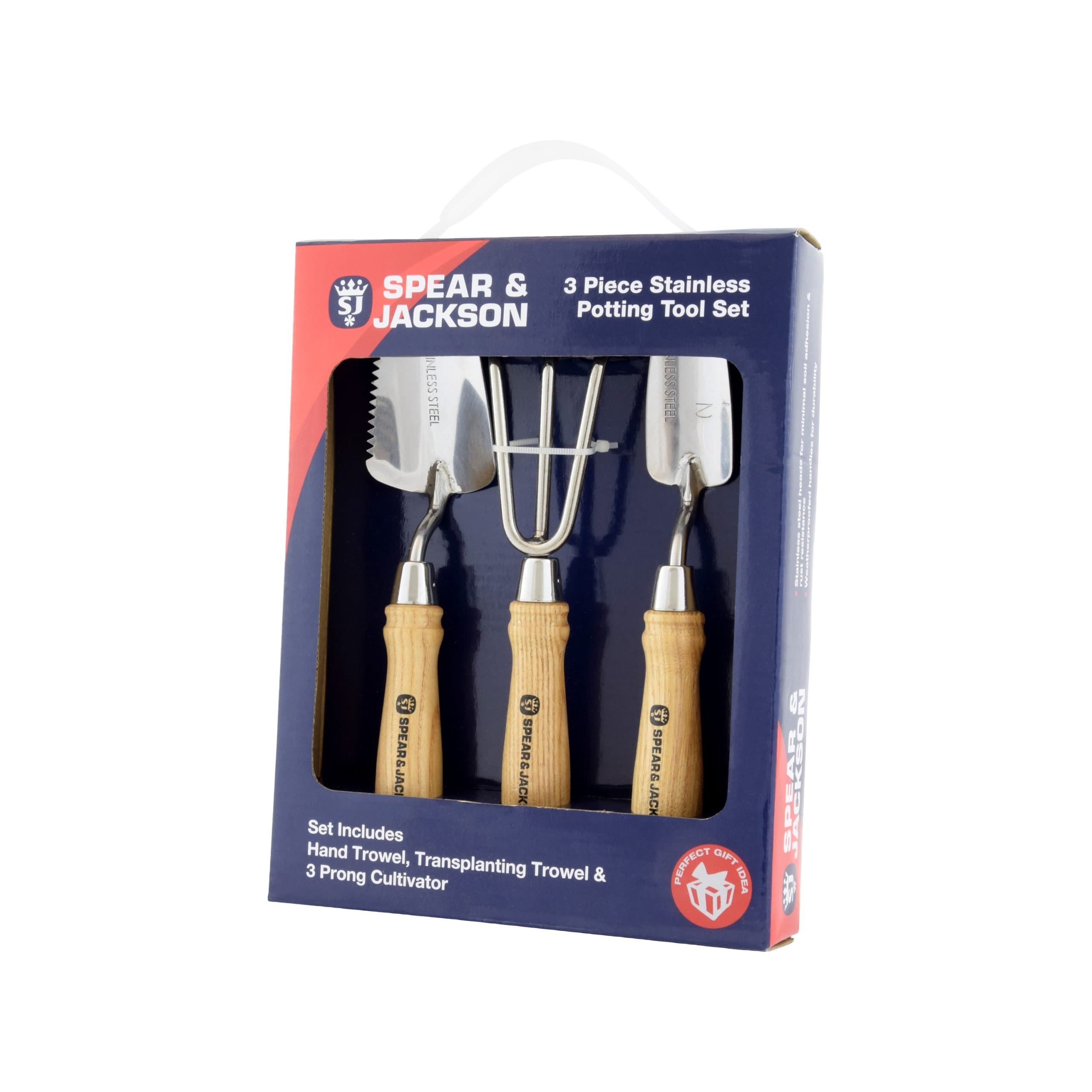 Spear & Jackson POTTING3PS 3 Piece Garden Potting Tool Set | PrimeTools