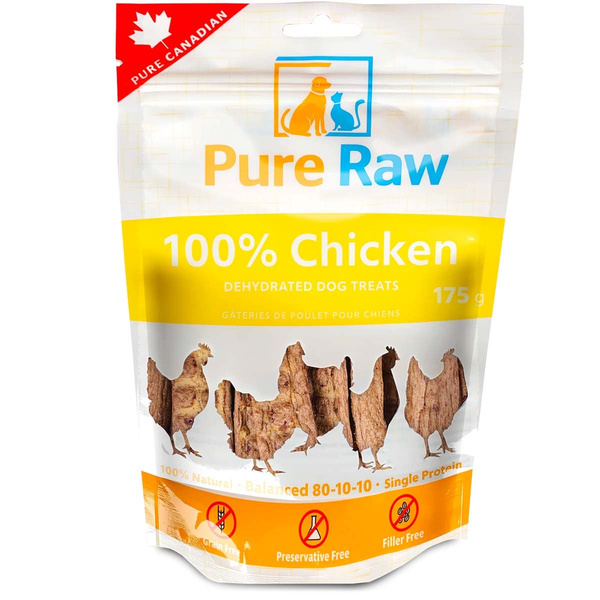 100% Chicken – Dehydrated Dog Treats | Pure Raw Pet Food