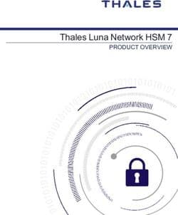 Thales Luna Network HSM 7 - PRODUCT OVERVIEW