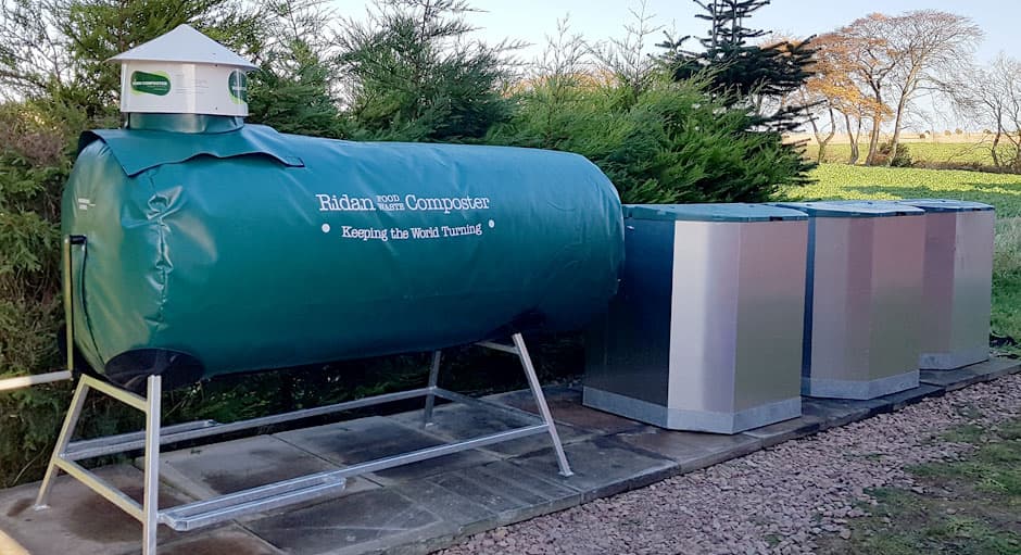 Food waste recycling with the Ridan Pro 400 food waste composter Food ...
