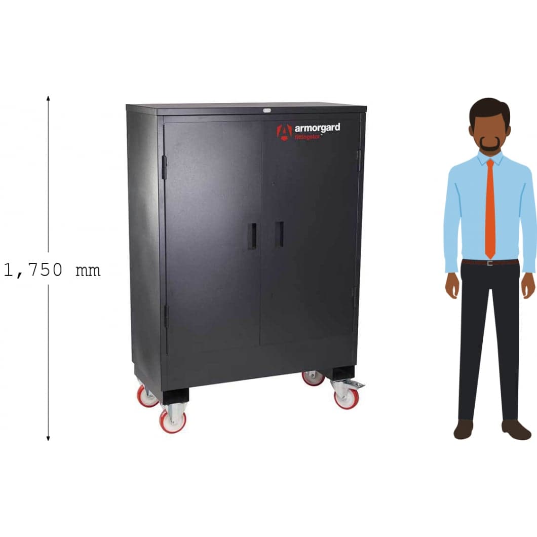 Armorgard FittingStor Cabinet FC3 | Mobile Site Security for Tools and ...