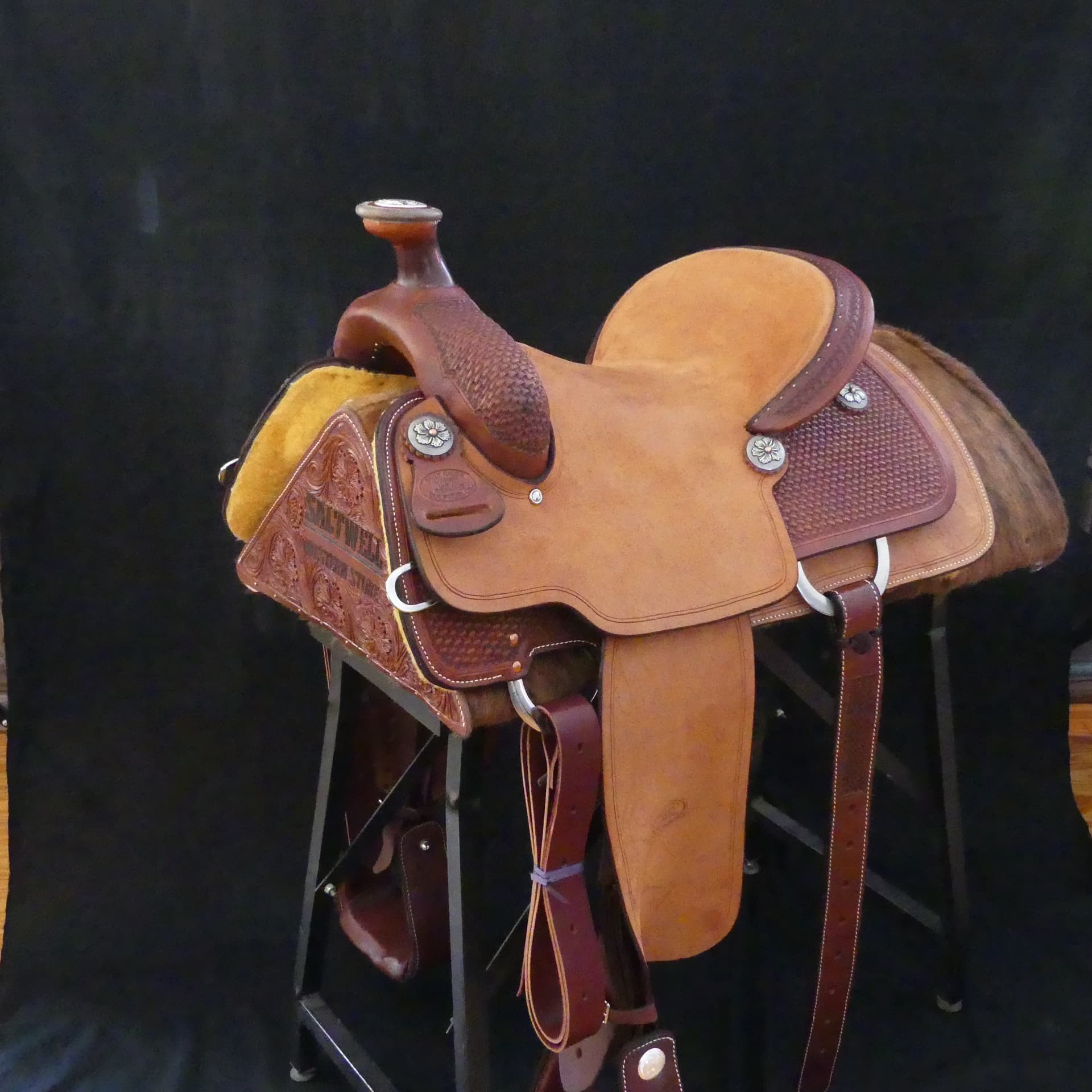 Billy Cook Saddlery Team Roper Ranch Saddle