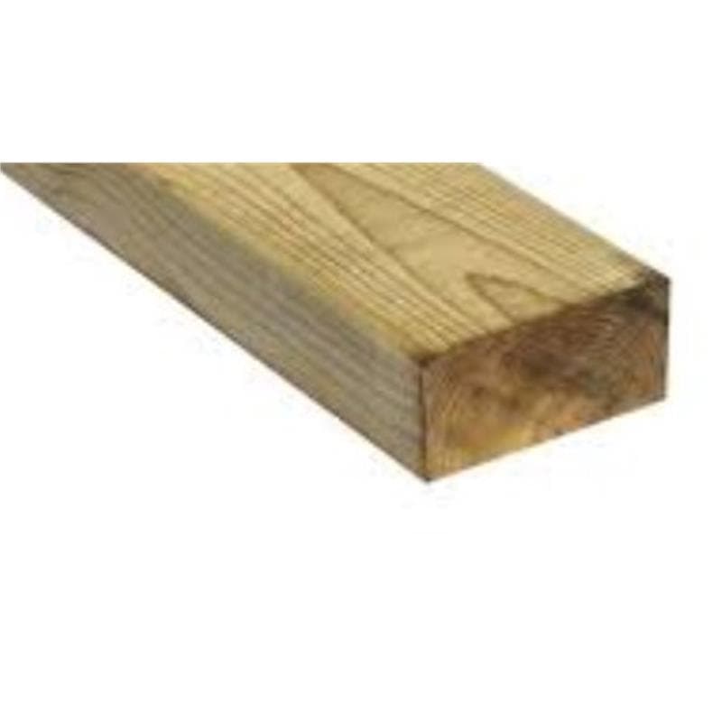 TREATED REGULARISED C16 TIMBER - 47mm x 100mm x 4.8M - S and A Builders