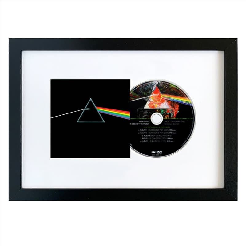 Buy Pink Floyd Dark Side Of The Moon CD Framed Art Online
