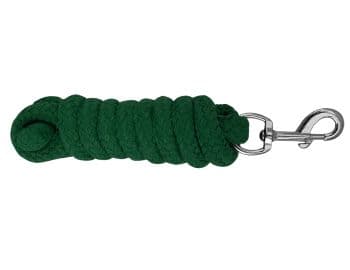Shiloh Stables and Tack: 8' Braided Cotton Lead Rope. Lead is equipped ...