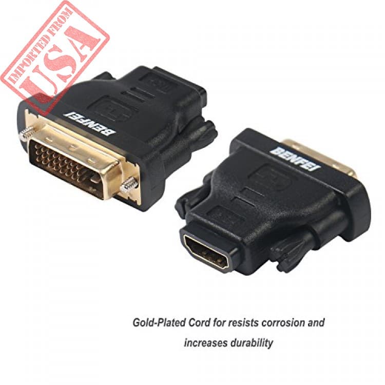 buy original benfei bidirectional dvi to hdmi male to female adapter ...