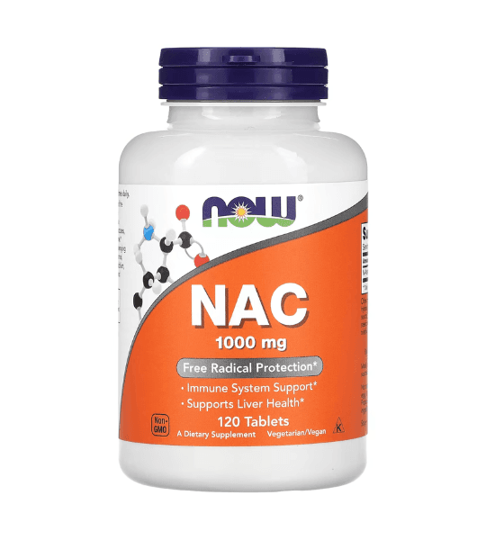NOW Foods NAC 1,000 mg Tablets in Pakistan 120 Tabs Shop Now