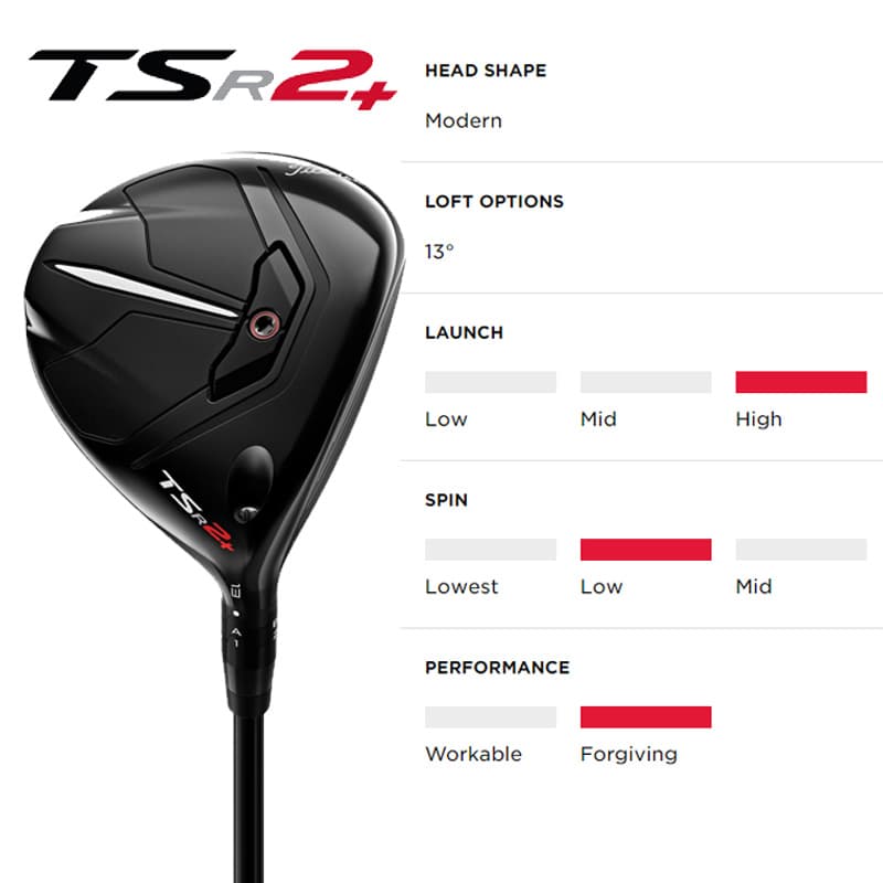 Titleist TSR2+ Golf Fairway Wood | Snainton Golf