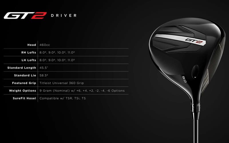 Titleist GT2 Golf Driver | Snainton Golf